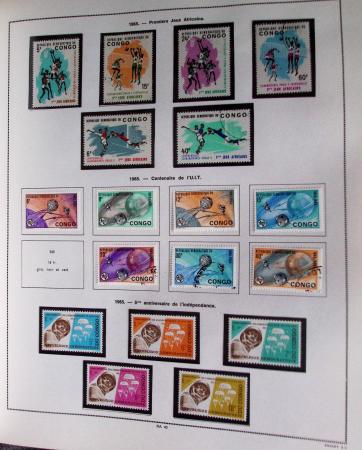 1886-1970 Mint & used collection in Philac album showing