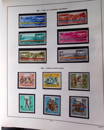 1886-1970 Mint & used collection in Philac album showing