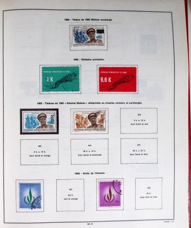 1886-1970 Mint & used collection in Philac album showing