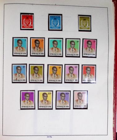 1886-1970 Mint & used collection in Philac album showing