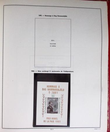 1886-1970 Mint & used collection in Philac album showing