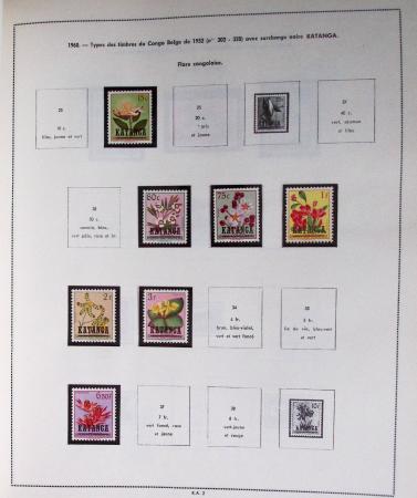 1886-1970 Mint & used collection in Philac album showing