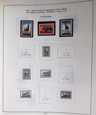 1886-1970 Mint & used collection in Philac album showing