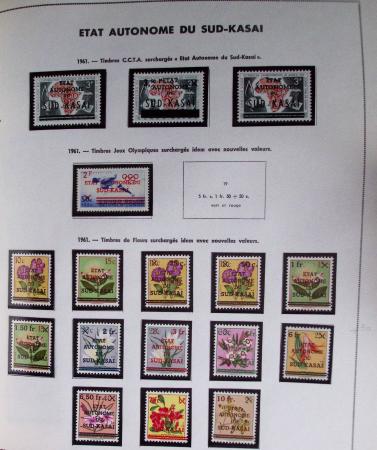 1886-1970 Mint & used collection in Philac album showing