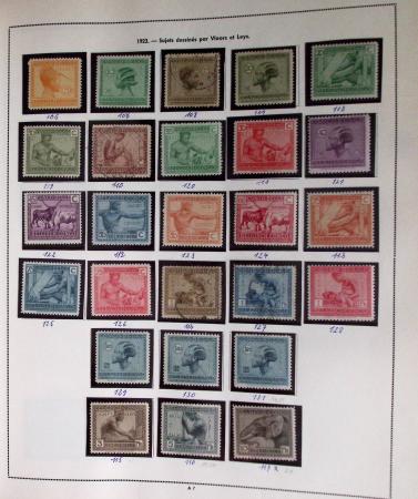 1886-1970 Mint & used collection in Philac album showing