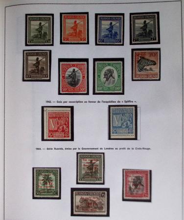 1886-1970 Mint & used collection in Philac album showing