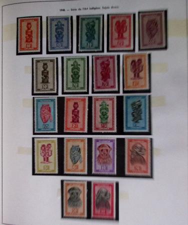 1886-1970 Mint & used collection in Philac album showing