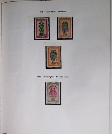 1886-1970 Mint & used collection in Philac album showing