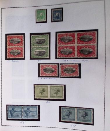 1886-1970 Mint & used collection in Philac album showing