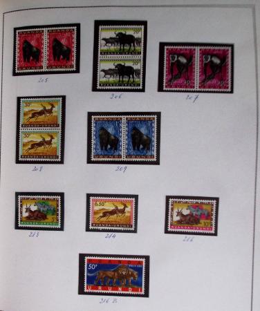 1886-1970 Mint & used collection in Philac album showing