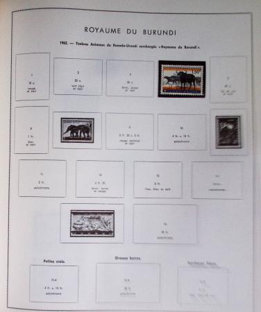 1886-1970 Mint & used collection in Philac album showing