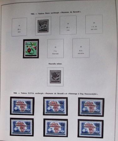 1886-1970 Mint & used collection in Philac album showing