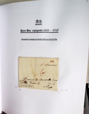 1665-1830 Collection d'histoire postale spécialisée