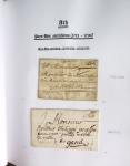 1665-1830 Collection d'histoire postale spécialisée