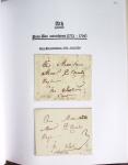 1665-1830 Collection d'histoire postale spécialisée