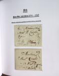 1665-1830 Collection d'histoire postale spécialisée