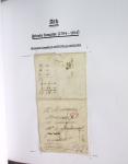 1665-1830 Collection d'histoire postale spécialisée
