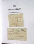 1665-1830 Collection d'histoire postale spécialisée