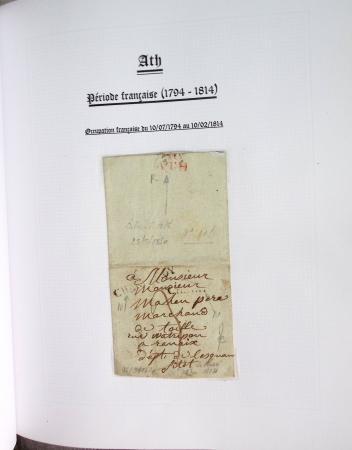 1665-1830 Collection d'histoire postale spécialisée