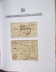 1665-1830 Collection d'histoire postale spécialisée