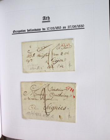 1665-1830 Collection d'histoire postale spécialisée