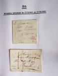 1665-1830 Collection d'histoire postale spécialisée