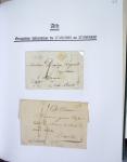 1665-1830 Collection d'histoire postale spécialisée