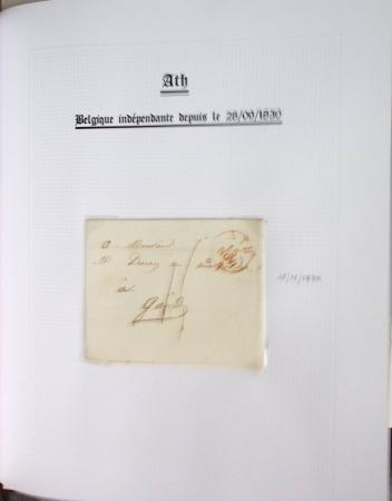 1665-1830 Collection d'histoire postale spécialisée