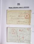 1665-1830 Collection d'histoire postale spécialisée