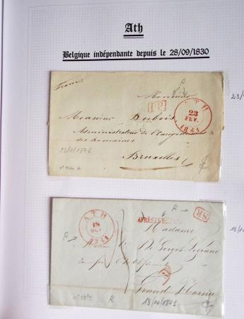 1665-1830 Collection d'histoire postale spécialisée