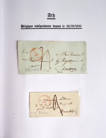 1665-1830 Collection d'histoire postale spécialisée