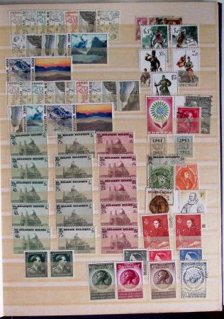1918-1990 Mint and used collection in one album with