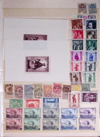 1918-1990 Mint and used collection in one album with
