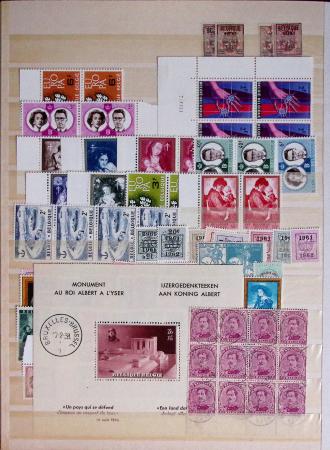 1918-1990 Mint and used collection in one album with