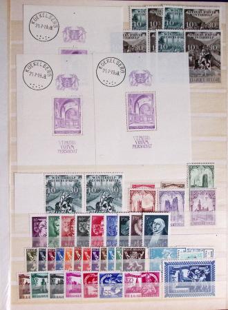 1918-1990 Mint and used collection in one album with