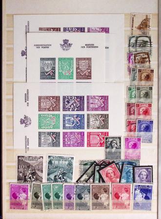 1918-1990 Mint and used collection in one album with