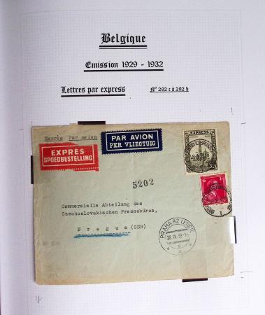 1918-1990 Mint and used collection in one album with