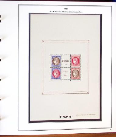 1936-2007, Collection de France en 6 albums en neuf,