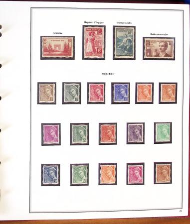 1936-2007, Collection de France en 6 albums en neuf,