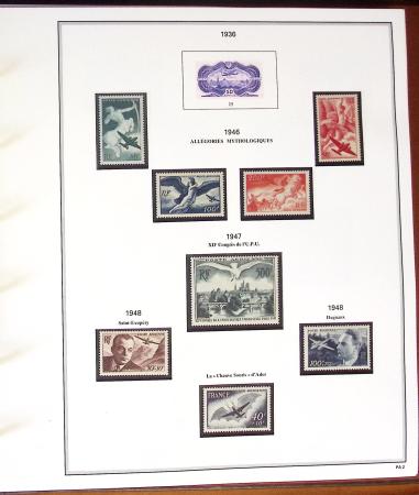 1936-2007, Collection de France en 6 albums en neuf,