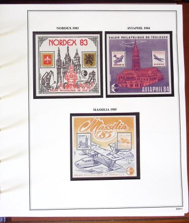 1936-2007, Collection de France en 6 albums en neuf,