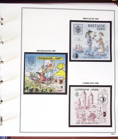 1936-2007, Collection de France en 6 albums en neuf,