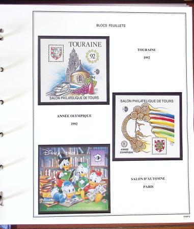 1936-2007, Collection de France en 6 albums en neuf,