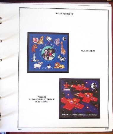 1936-2007, Collection de France en 6 albums en neuf,
