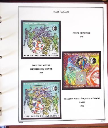 1936-2007, Collection de France en 6 albums en neuf,