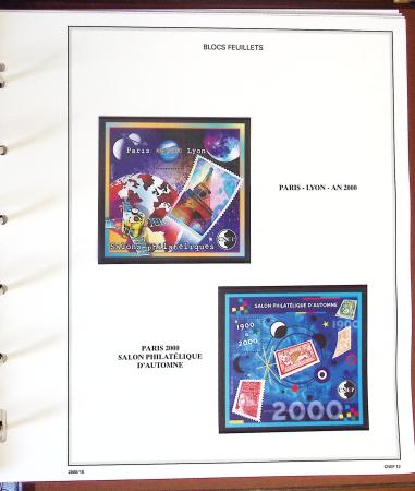 1936-2007, Collection de France en 6 albums en neuf,