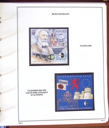 1936-2007, Collection de France en 6 albums en neuf,