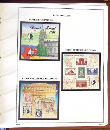 1936-2007, Collection de France en 6 albums en neuf,