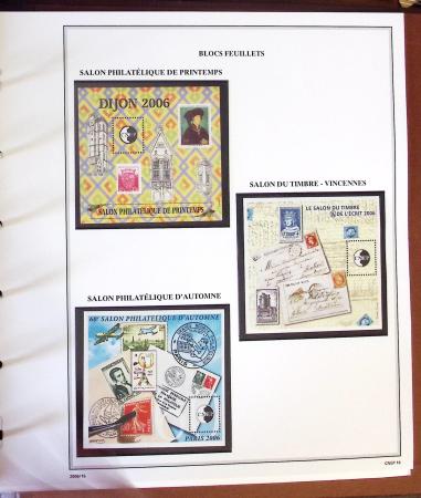 1936-2007, Collection de France en 6 albums en neuf,