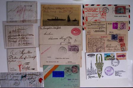 1516-1980 Fascinating postal history lot in stockbooks